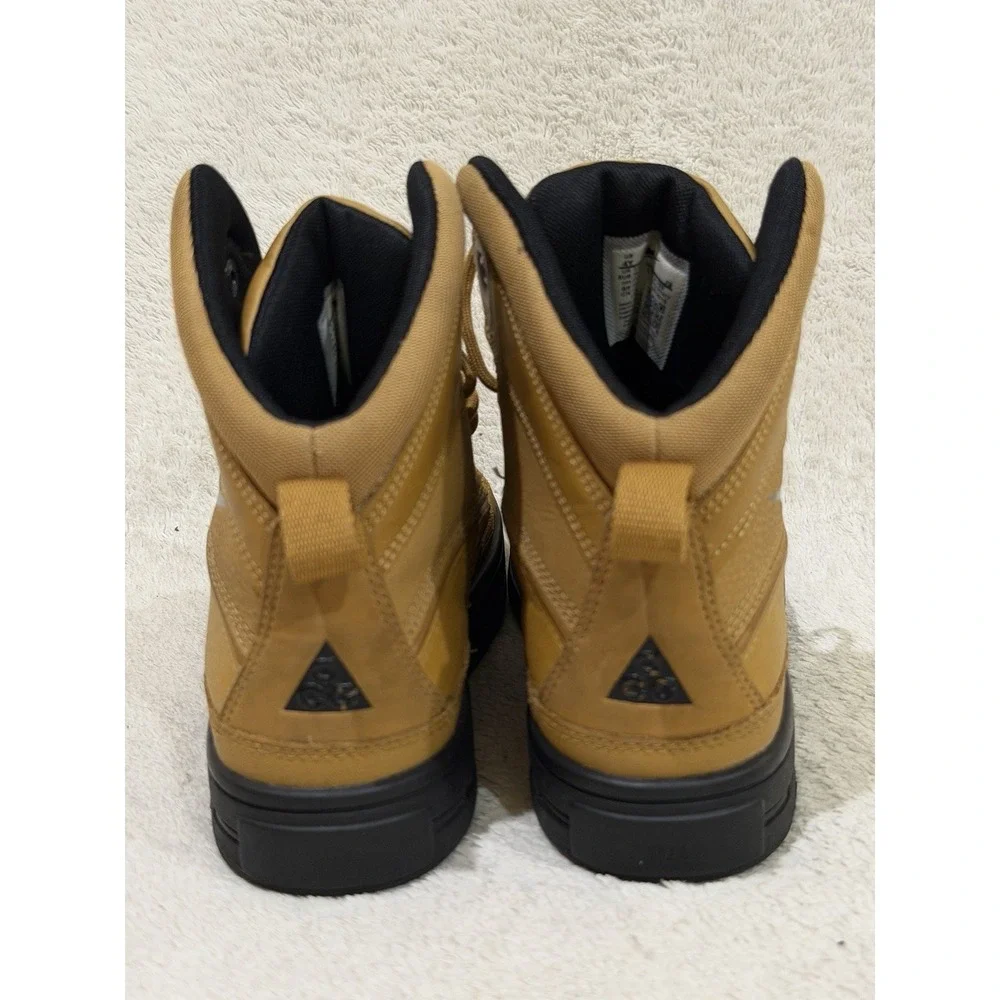 Nike Woodside 2 ACG Boot Wheat/Black Size 4 Youth Kids Waterproof School Recess